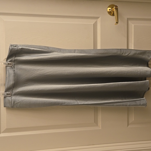 Sezane Sandy Midi Skirt in Sea Green - Picture 4 of 9